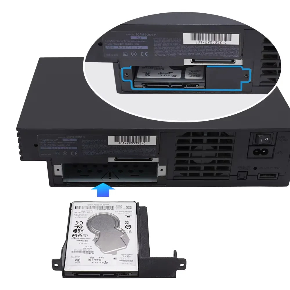 Upgrade 2 5 Inches Hard Drive Playstation PS2 Fat Game Console HDD