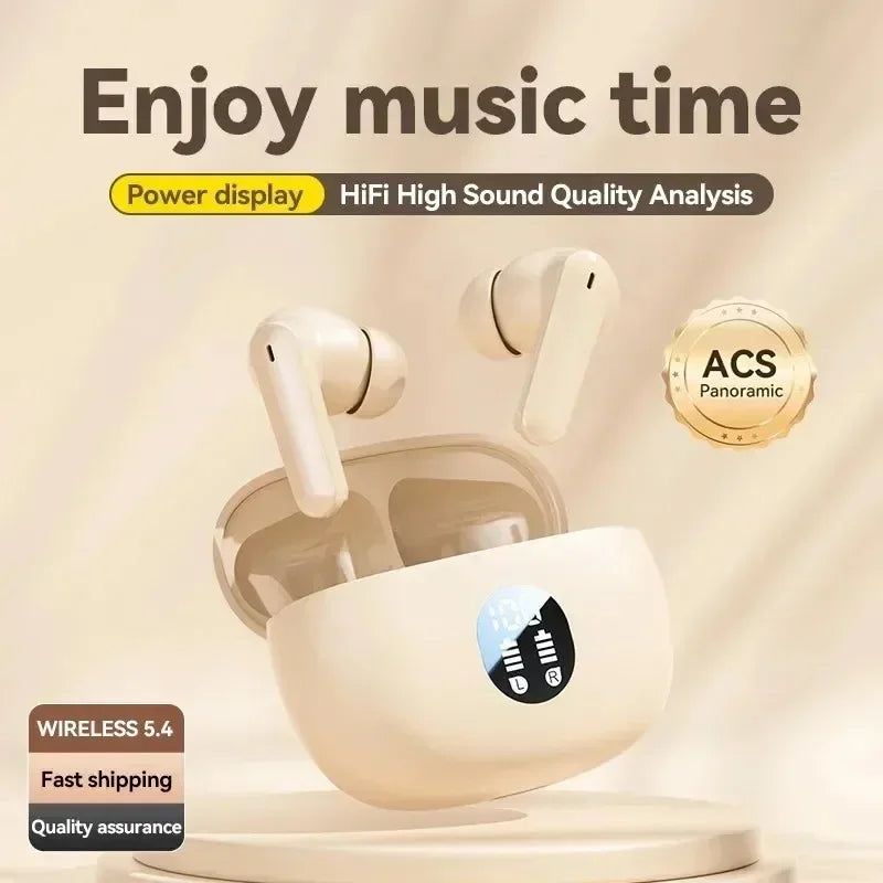 TWS S510 895b Wireless Headphones LED Power Display Hi-fi Sound Music