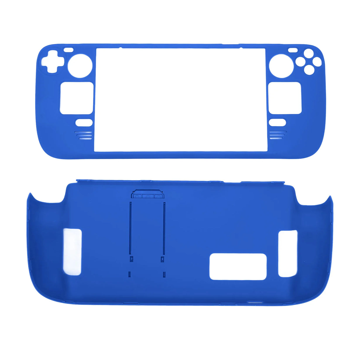Kickstand Case Steam Deck Hands Full Protective Game Console Accessory Zpaxo Dark Blue