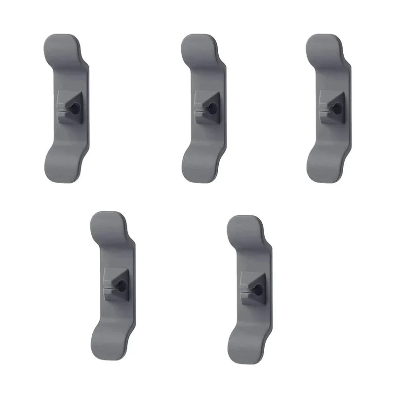 Cord Organizer Cable Management Clip Storage Holder Keeper Wrapper Zpaxo 5PCS Grey