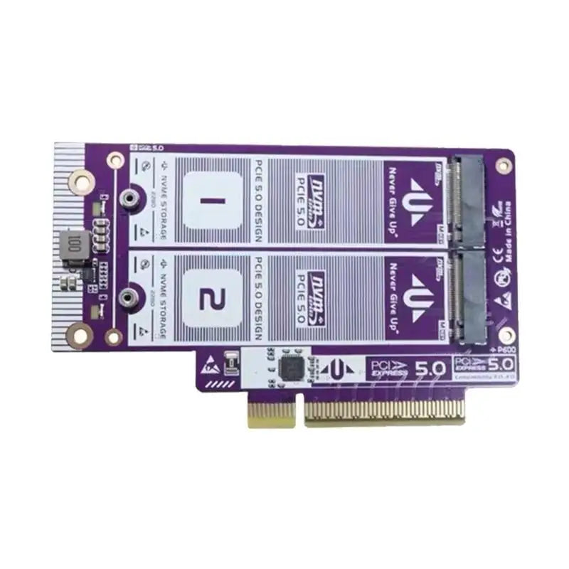 652F PCIe 5 0 M 2 NVMe Adapter Card X16 Coverter Expansion Zpaxo P600 A CN