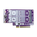 652F PCIe 5 0 M 2 NVMe Adapter Card X16 Coverter Expansion Zpaxo P600 A CN
