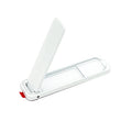 Mini Metal Folding Phone Stand – Stick-On Invisible Desk Bracket