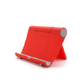 Desk Holder For Tablet 4 to 11 Inches Adjustable Folding Bracket Phone Tablet Stand For iPad Xiaomi Samsung Mobile Phone Support Zpaxo Red