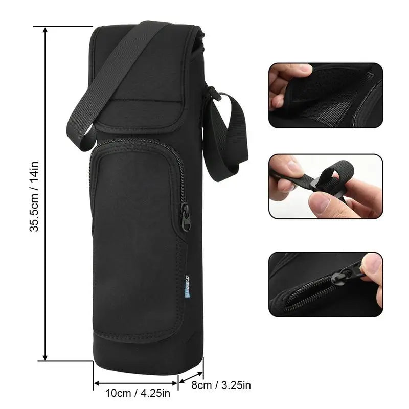 Waterproof Hair Dryer Travel Case – Heat-Resistant Storage Bag Hair Tool Travel Bag Zpaxo
