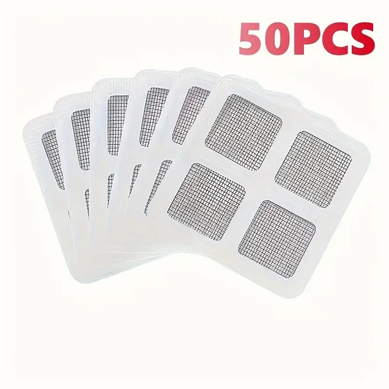 Disposable Shower Drain Hair Catcher Mesh Covers Floor Sink Strainer Zpaxo 50pcs