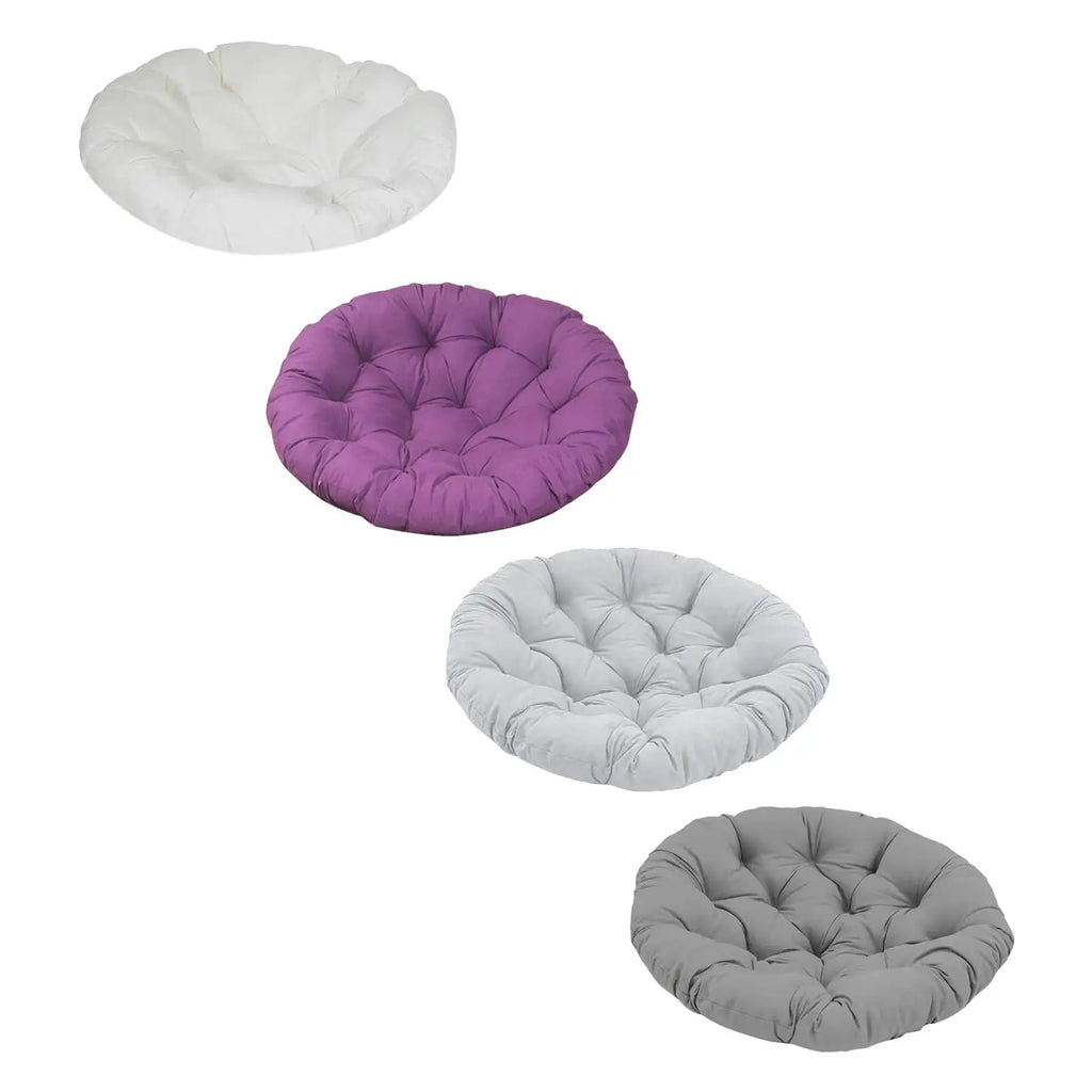 Papasan Chair Cushion Egg Chair Cushion Garden Chair Mat Washable Thick Round 15.7inch for Rocking Chair Seats Sturdy Zpaxo