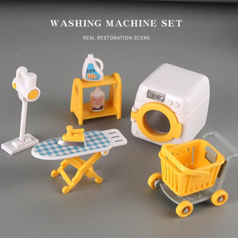1 12 Miniature Furniture Forest Family Simulation Scene Model Variou