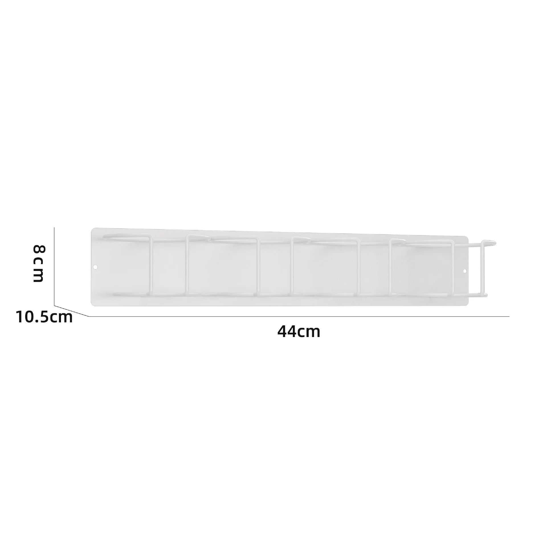Rust-proof Storage Rack Sturdy Magnetic Cup Caddy Water Bottle Holder Zpaxo 4 CUP White