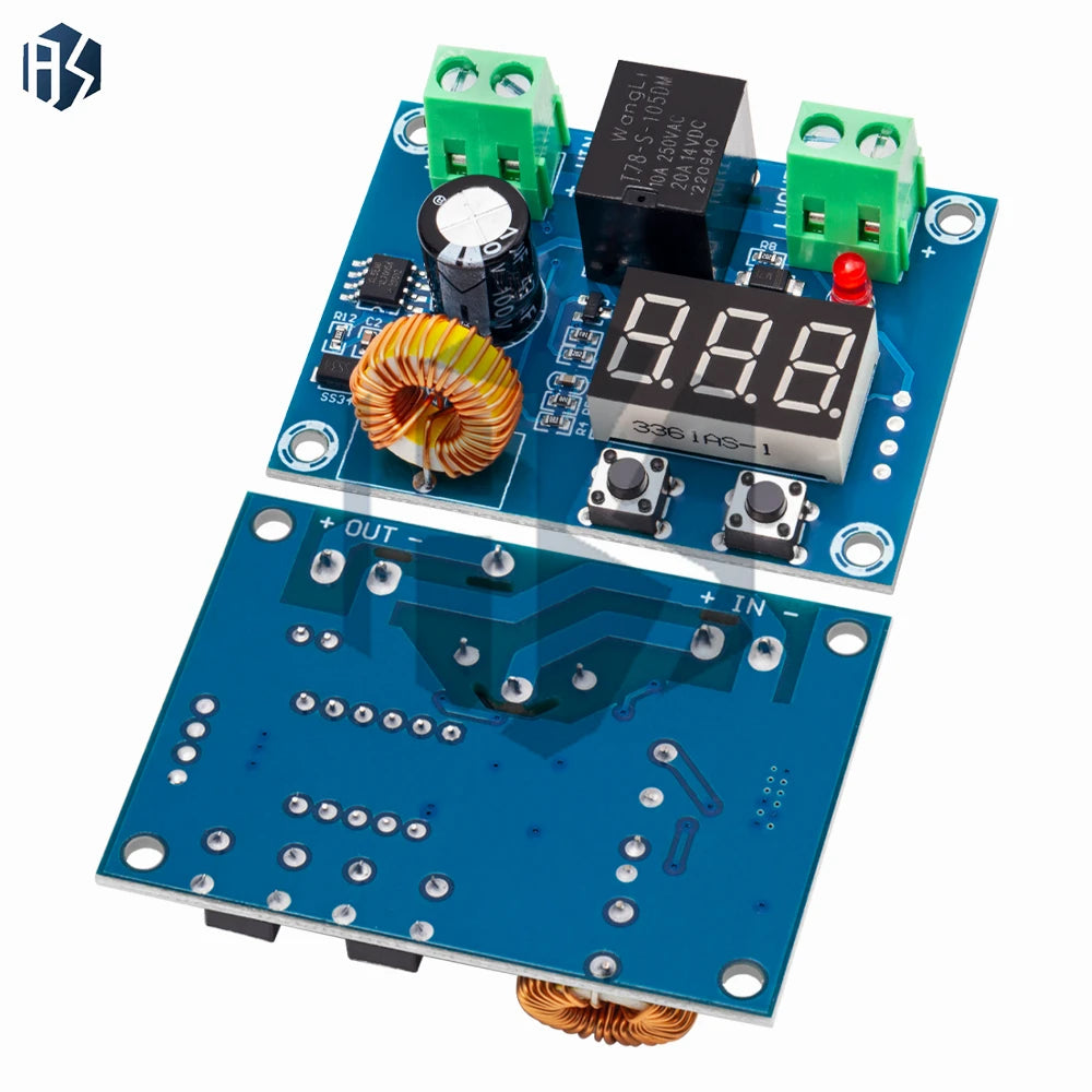 1pc/2pcs /5pcs XH‑M609 12V‑36V Battery Protection Module with Over‑Discharge Protection With led Display Zpaxo