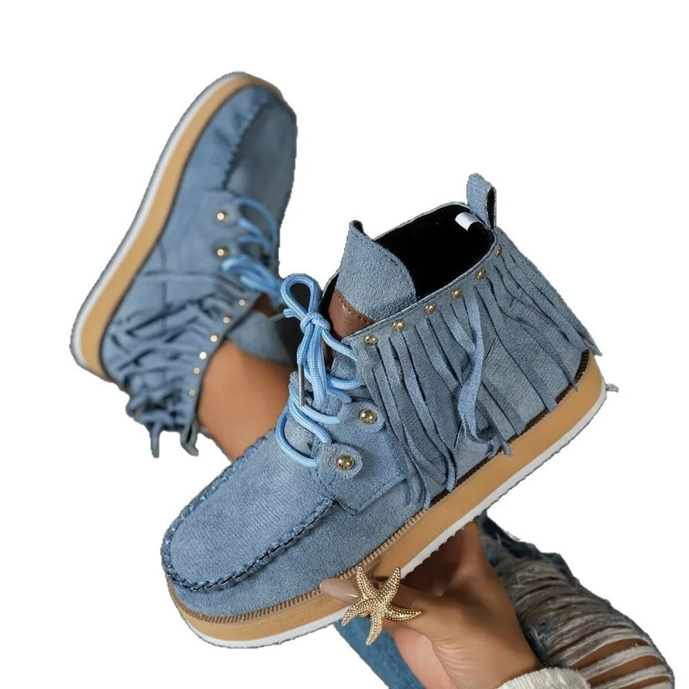 Fashionable Round Toe Comfortable Thick Sole Non Slip Casual Short