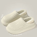 Winter Women Cotton Slippers Warm Non-slip Thick Bottom Slides Soft