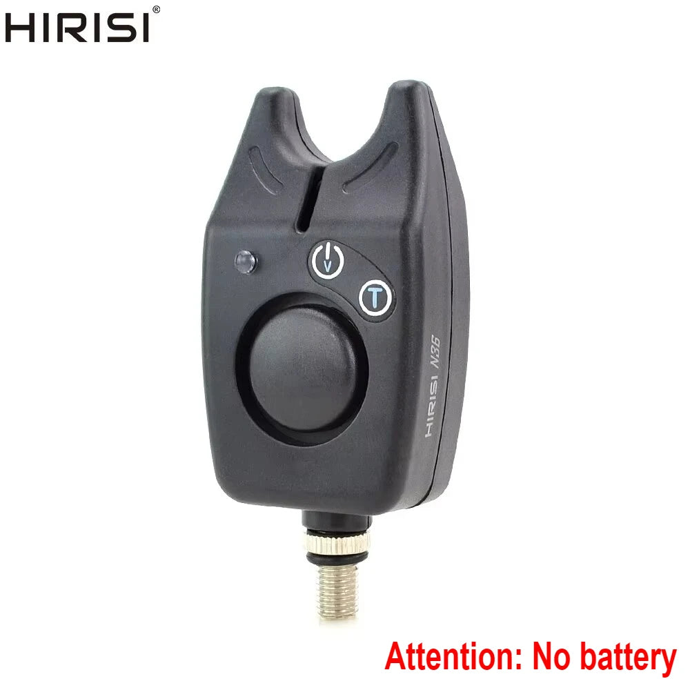 HIRISI Carp Fishing Bite Alarm – LED & Audio Alert N36 Fishing Bite Alarm Zpaxo N36