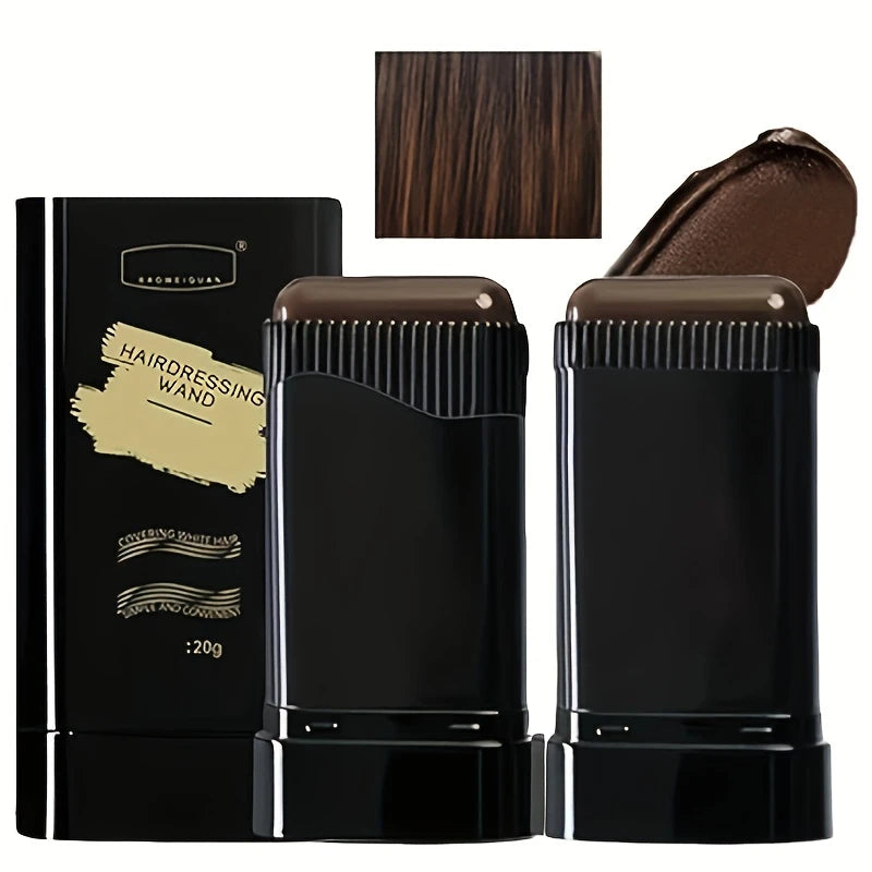 Temporary Hair Stick Long-lasting Fast Cover Easy Apply Beard Dye Zpaxo