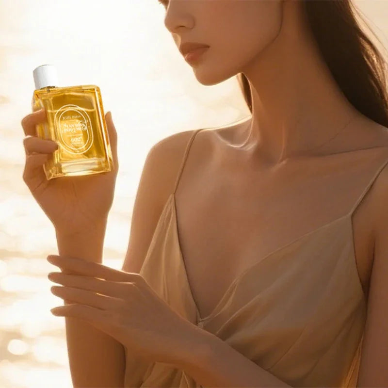 Luxury Caramel Vanilla Perfume 100ml, Oriental Floral Fruity Gourmand Fragrance Mist, Jasmine Eau De Parfum Spray Strong Sillage Zpaxo