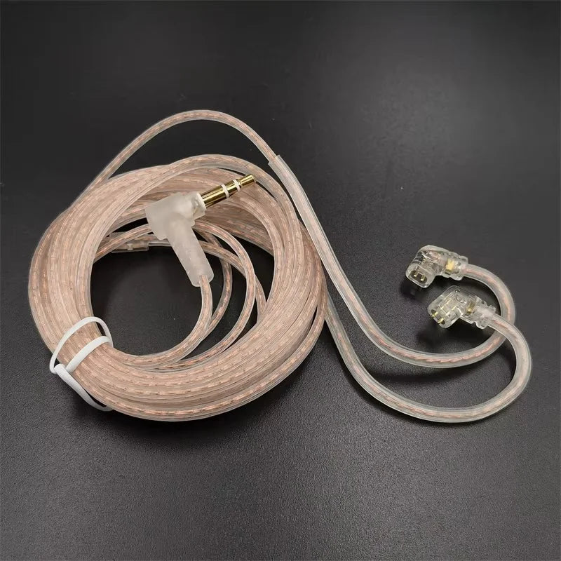 Headphone Cord High-purity Copper Cube Mixed Upgrade Cable Earphone