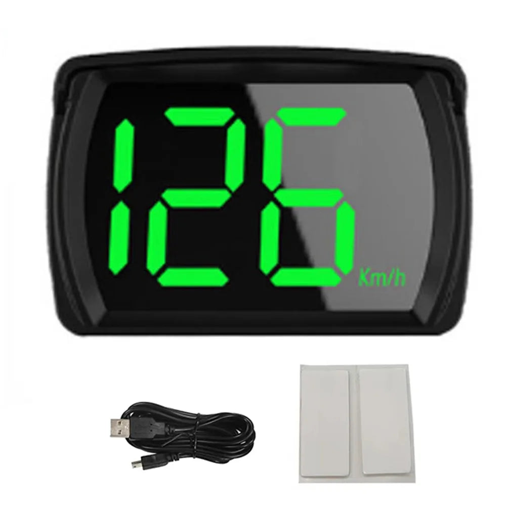 Plug&play GPS Car Digital Speedometer Universal Versatile Zpaxo KM-H - Style A