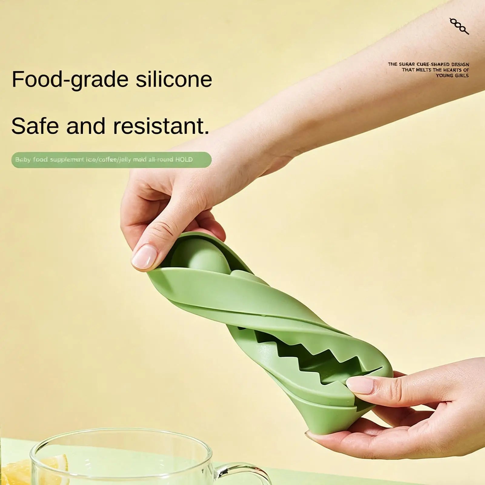 Silicone Ice Cream Mold with Sticks – DIY Ice Pop Maker Ice Pop Mold Zpaxo