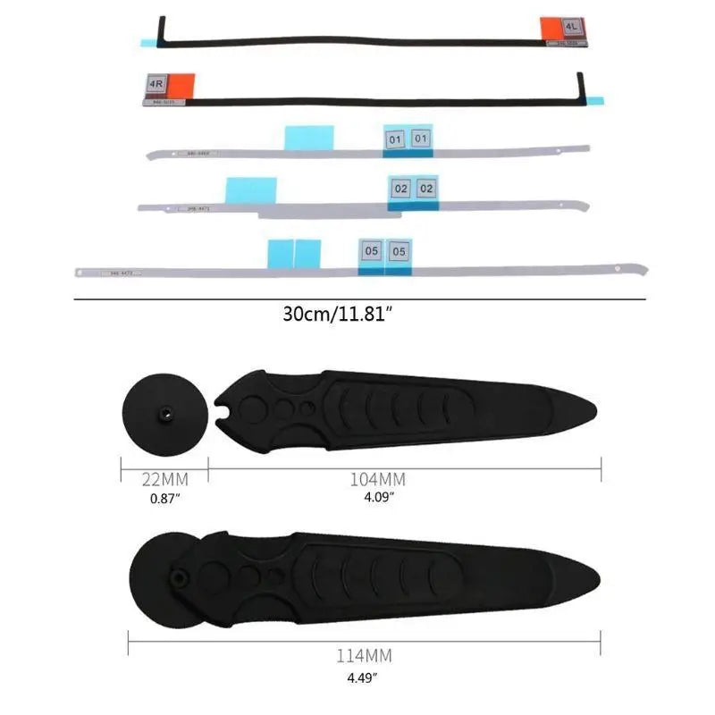 652F LCD Display Panel Tape for iMac 21.5" A1418 Models for w/Opening Wheel Handle To Zpaxo
