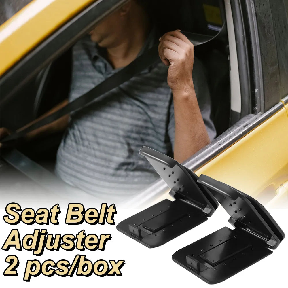 Box Comfortable Design Seat Belt Adjuster Durable Material Easy Zpaxo