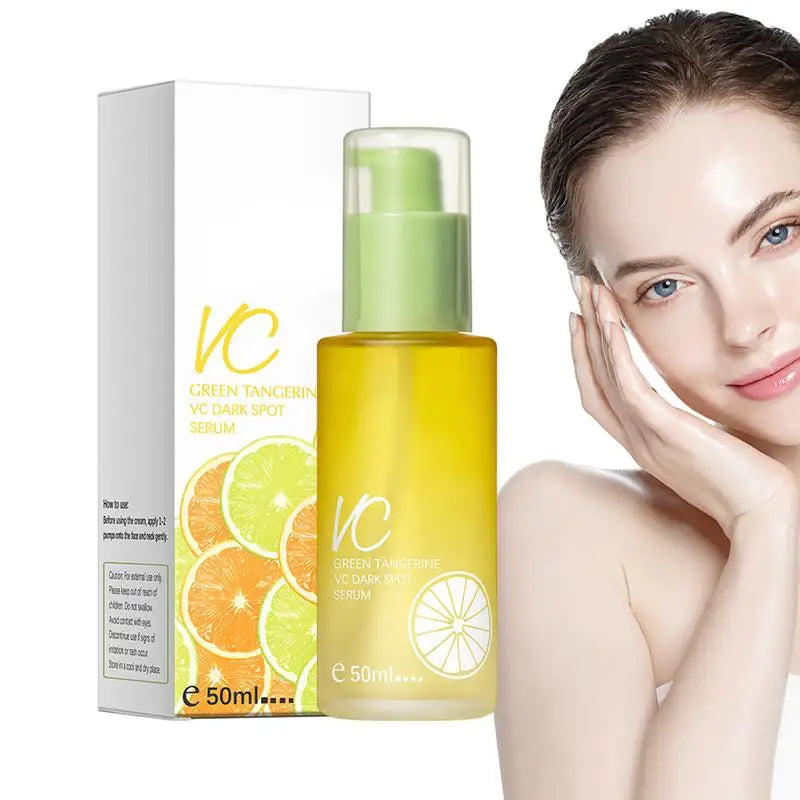 Green Tangerine Vitamin C Brightening Serum | Dark Spot Essence Brightening Face Serum Zpaxo