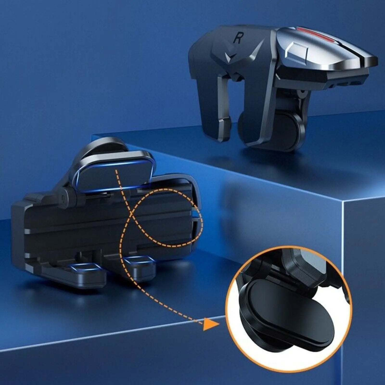 Mobile Phone Game Trigger PUBG Gaming Controller Aim Shooting L1 R1