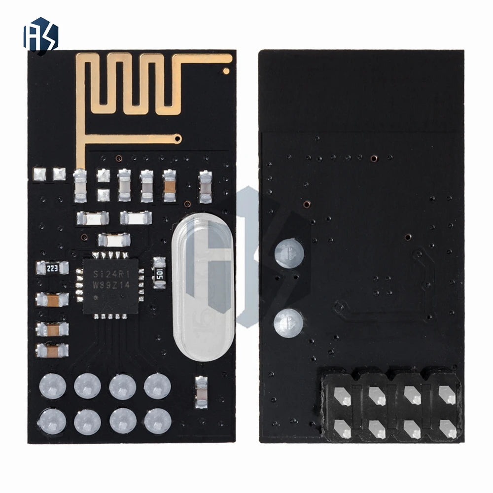 NRF24L01 RF Transceiver Board Type-c USB-Serial SMD Module Debug Zpaxo
