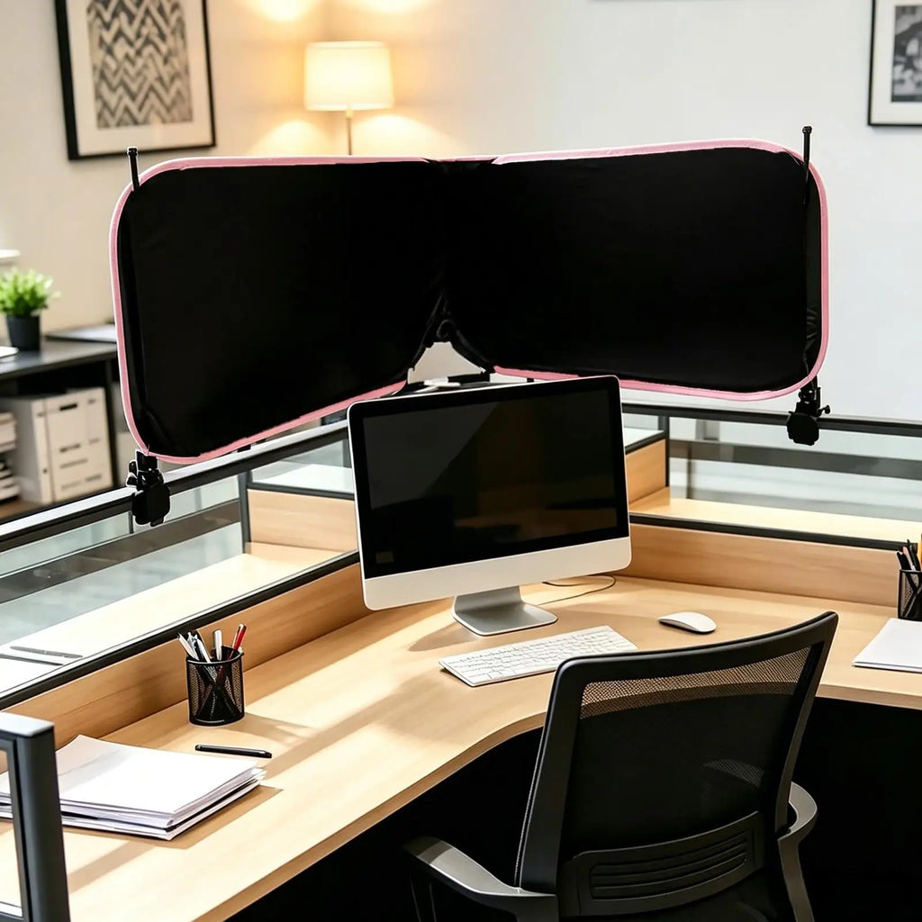 Desk Shade For Office Overhead Privacy Blocking Cover Office Glare Shade For Men Adults Coworkers Colleagues Teachers Employees Zpaxo