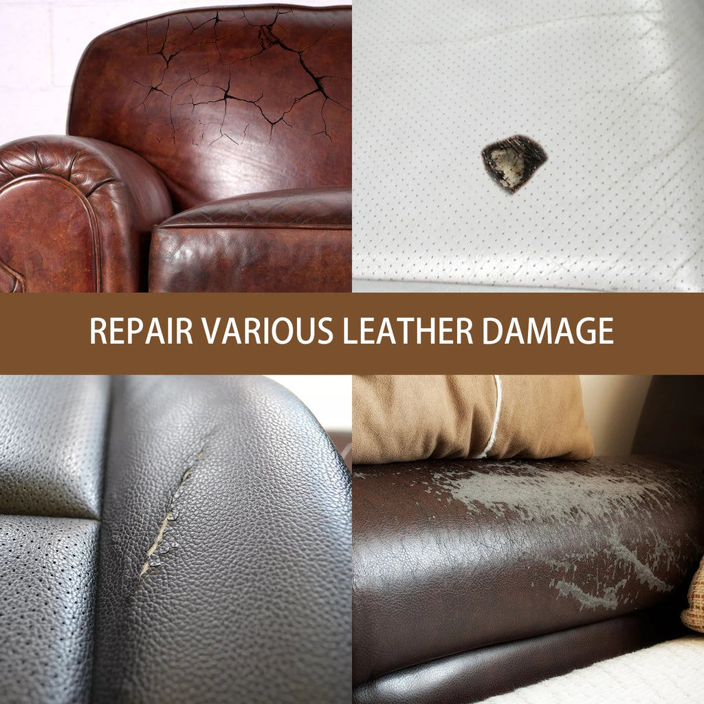 Leather Seat Repair Vinyl Paste Car Seats Couch Boat Sofa Purse