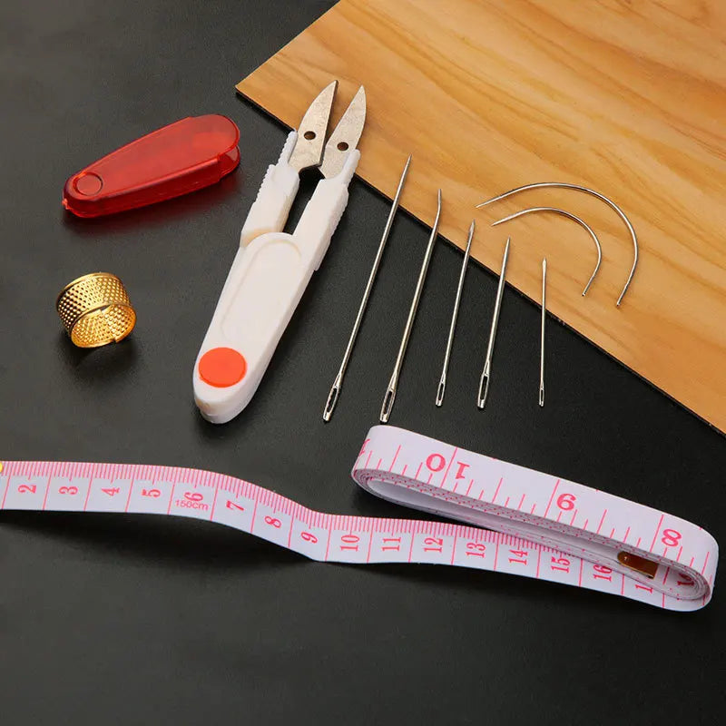 Leather Craft Tool Kit Leather Hand Sewing Repair Kit Stitching Punch Carving Work Groover Set DIY Tool Set Professional Zpaxo