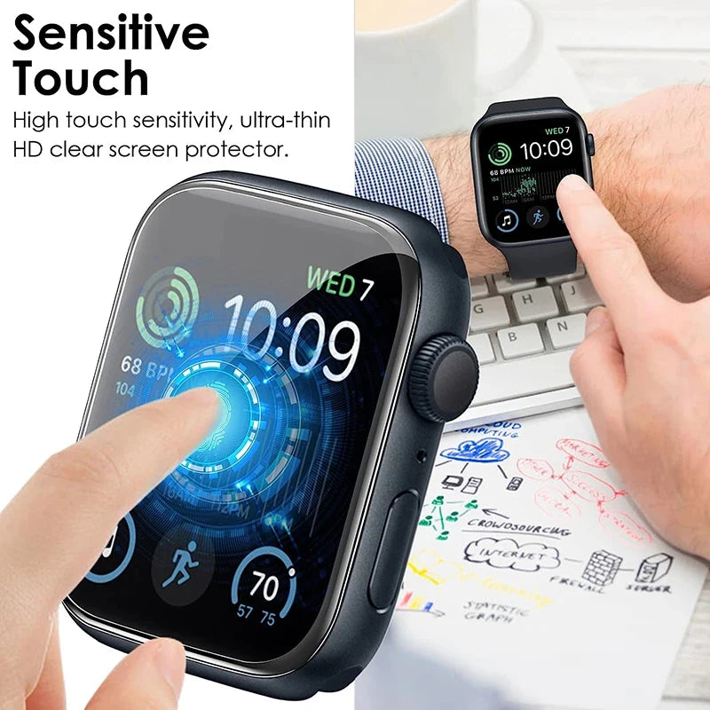 1- Screen Protector Film Apple Watch Soft Pmma Iwatch Series Ultra 9