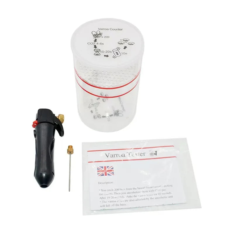 Varroa Tester CO2 Honey Bees Easy Check Test Bee Mite Monitoring Tool