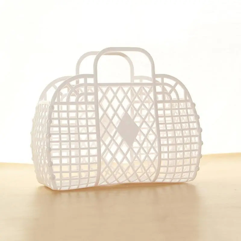 MDetachable Plastic Shower Basket Hollow Bathroom Storage Home Zpaxo A8