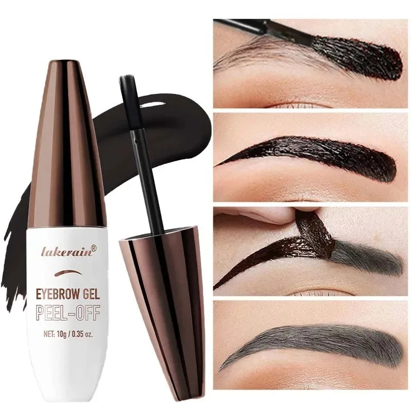 Tattoo Eyebrow Gel Waterproof Easy Peel Off Liquid Semi-permanent