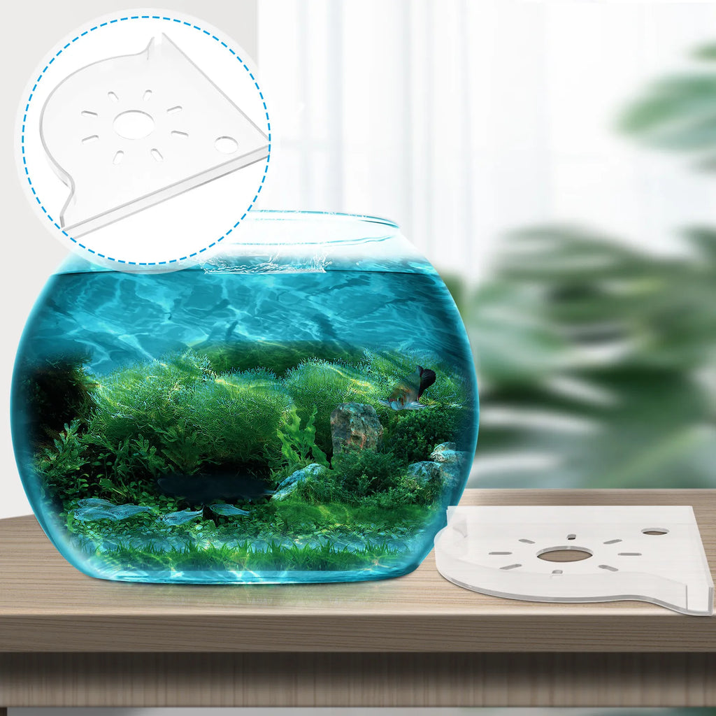 Corner Stand Aquarium Fish Tank Multifunctional Triangle Storage