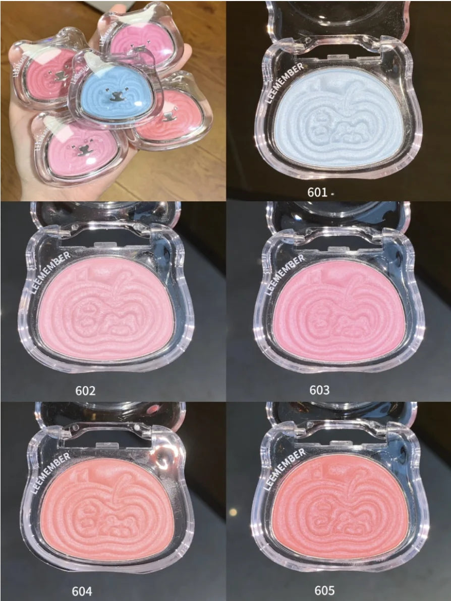 LEEMEMBER Satin Finish Multi Purpose Powder Summer Edition Blush Zpaxo