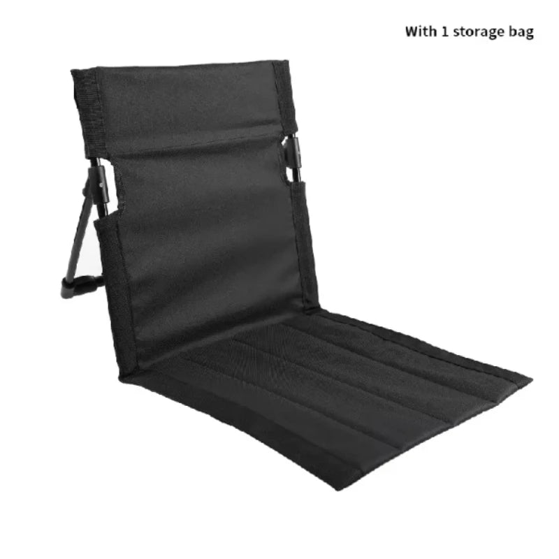 Outdoor Camping Backrest Chair Lightweight Foldable Park Leisure