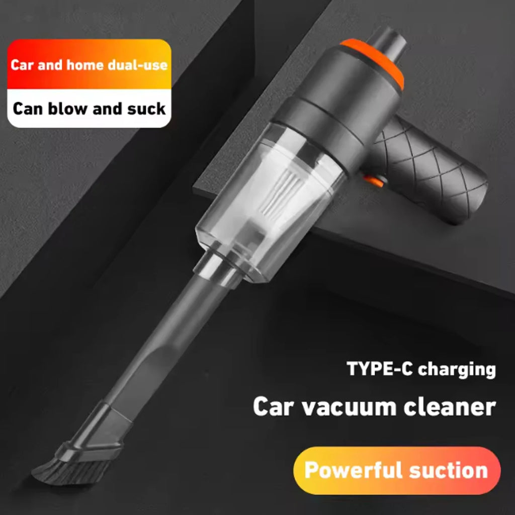 1 Powerful Handheld Vacuum Cleaner, Cordless Vacuum Cleaner for Both Car and Home Use, 3-in-1 Rechargeable Powerful Handheld Vacuum Cleaner, Compact and Wireless, with Strong Suction, Suitable for Cleaning Homes, Cars, and De Zpaxo