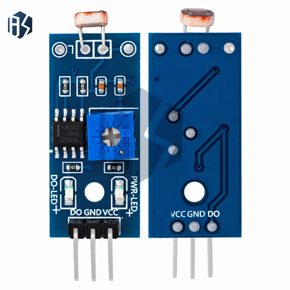 Light Intensity Detection Module - Photosensitive Brightness Resistance Sensor for Arduino Zpaxo