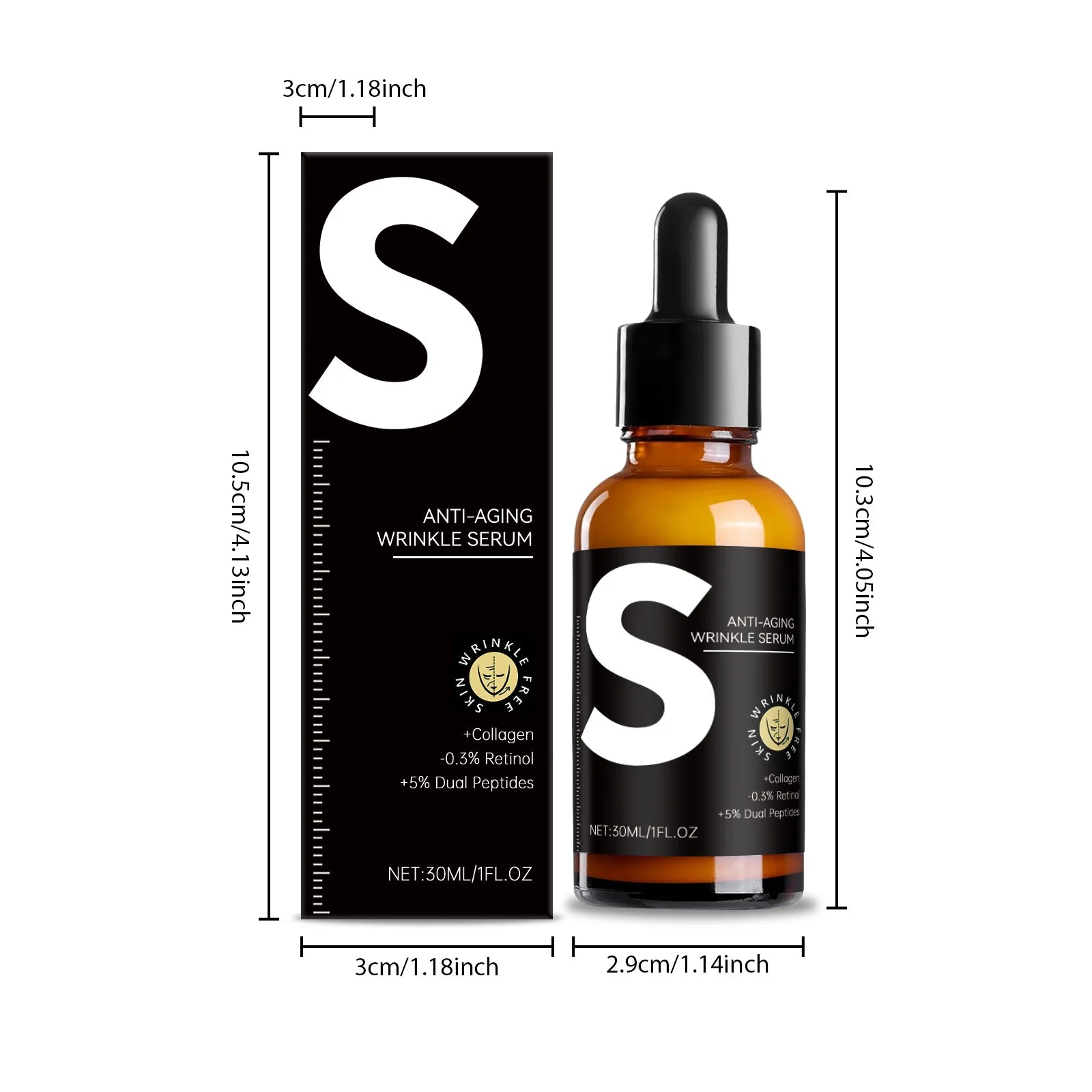 Hoygi Retinol Firming Serum – Anti-Aging, Pore & Brightening 30ml Retinol Face Serum Zpaxo