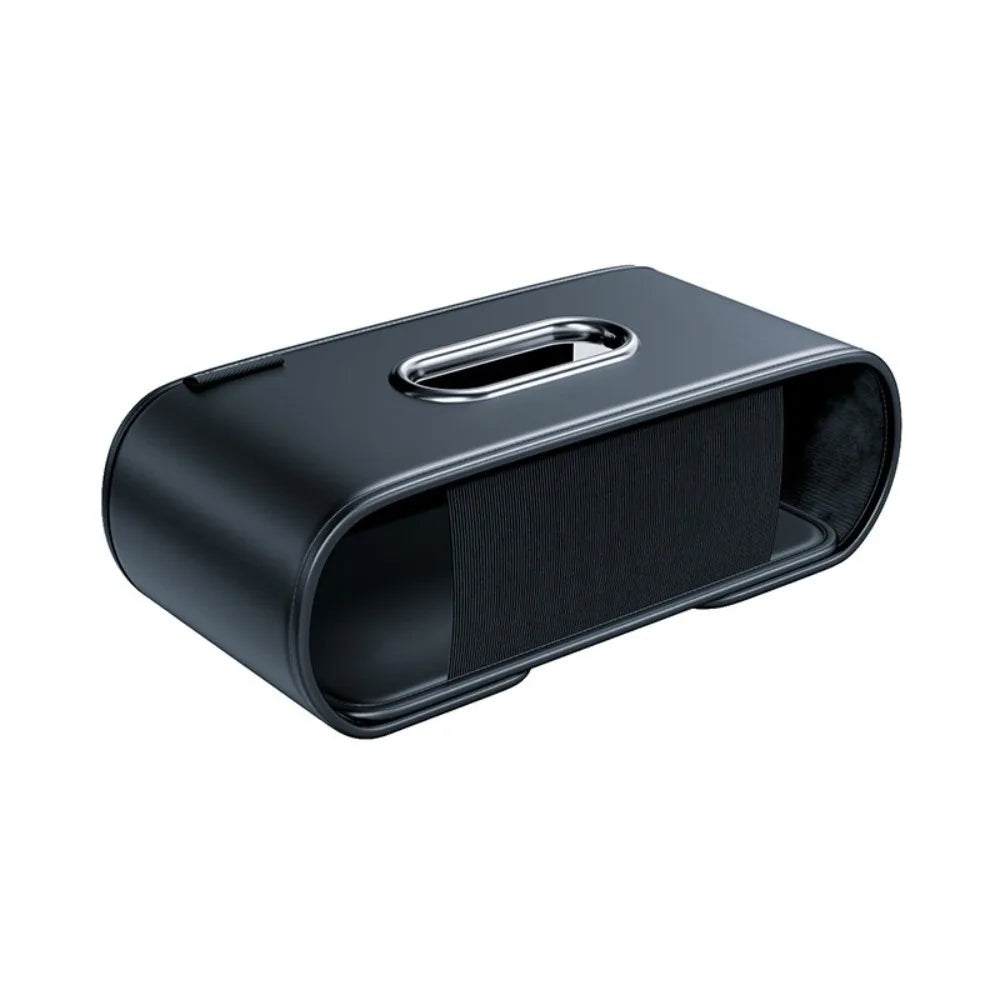 Easy Install Car Tissue Box Waterproof Portable Holder Durable Zpaxo Black