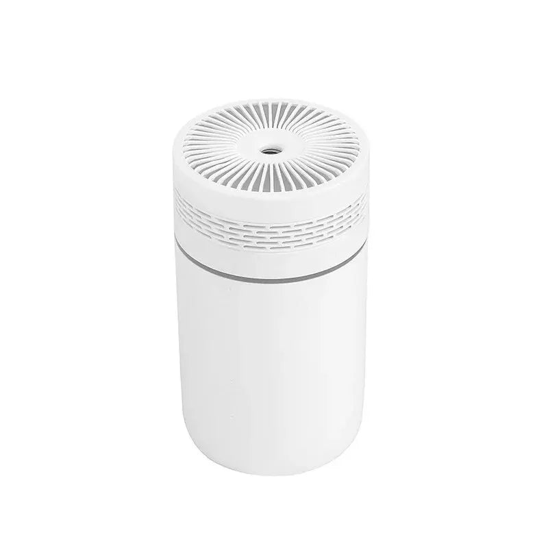 Car Humidifier Mini Seven-Color Aroma Humidifier Car Air Purifier Small Atomizer Household Bedroom Water Supply Zpaxo White