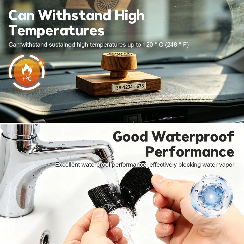 20pcs Heavy Duty Hook and Loop Strips Strong Adhesive Mounting Tape 3.15x1.18 Inch Waterproof Heat Resistant No Drill Fastener Zpaxo