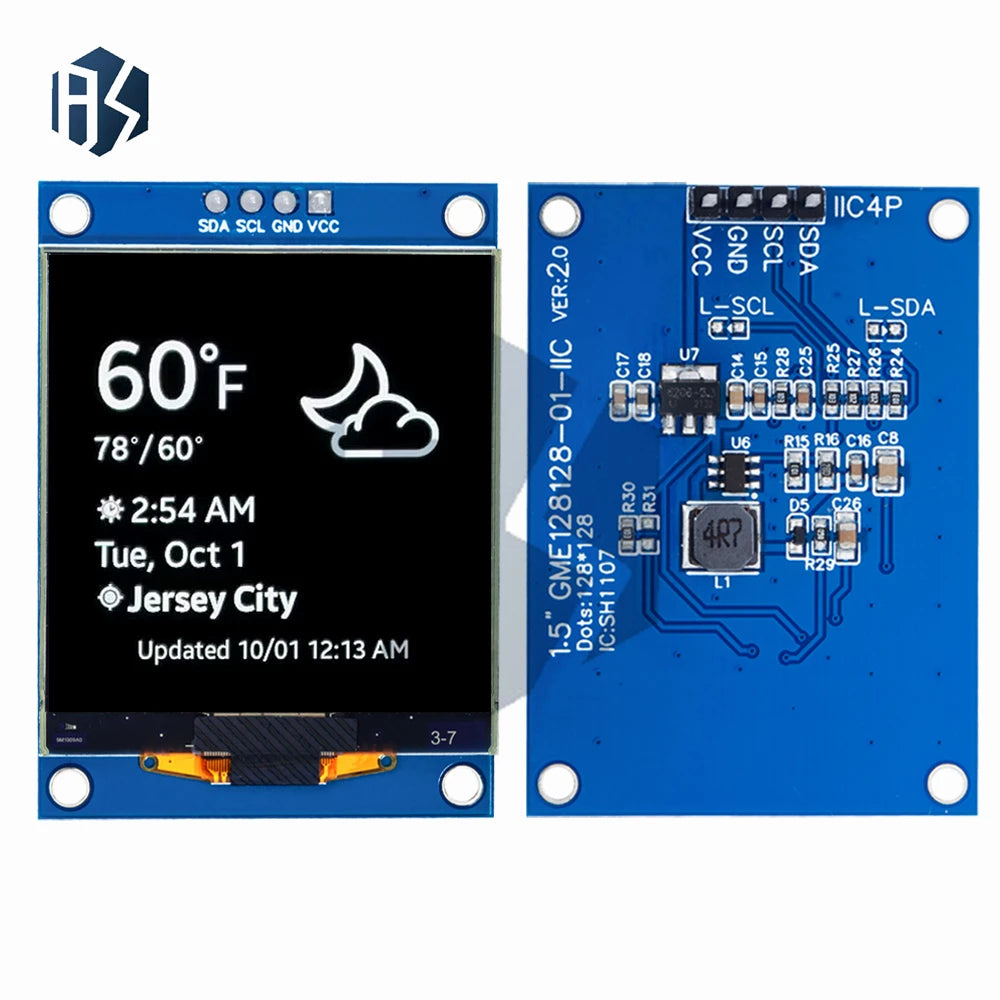 ALL 128x128 OLED Shield Screen Module Product Raspberry Pi STM32 Zpaxo