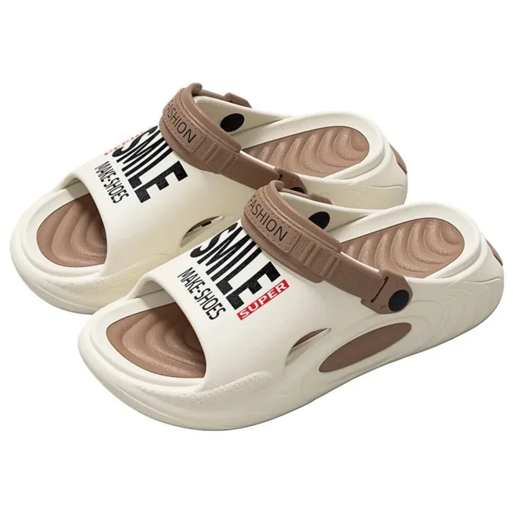 Outdoor EVA Lightweight Slides Indoor Comfort Soft Men's Slippers