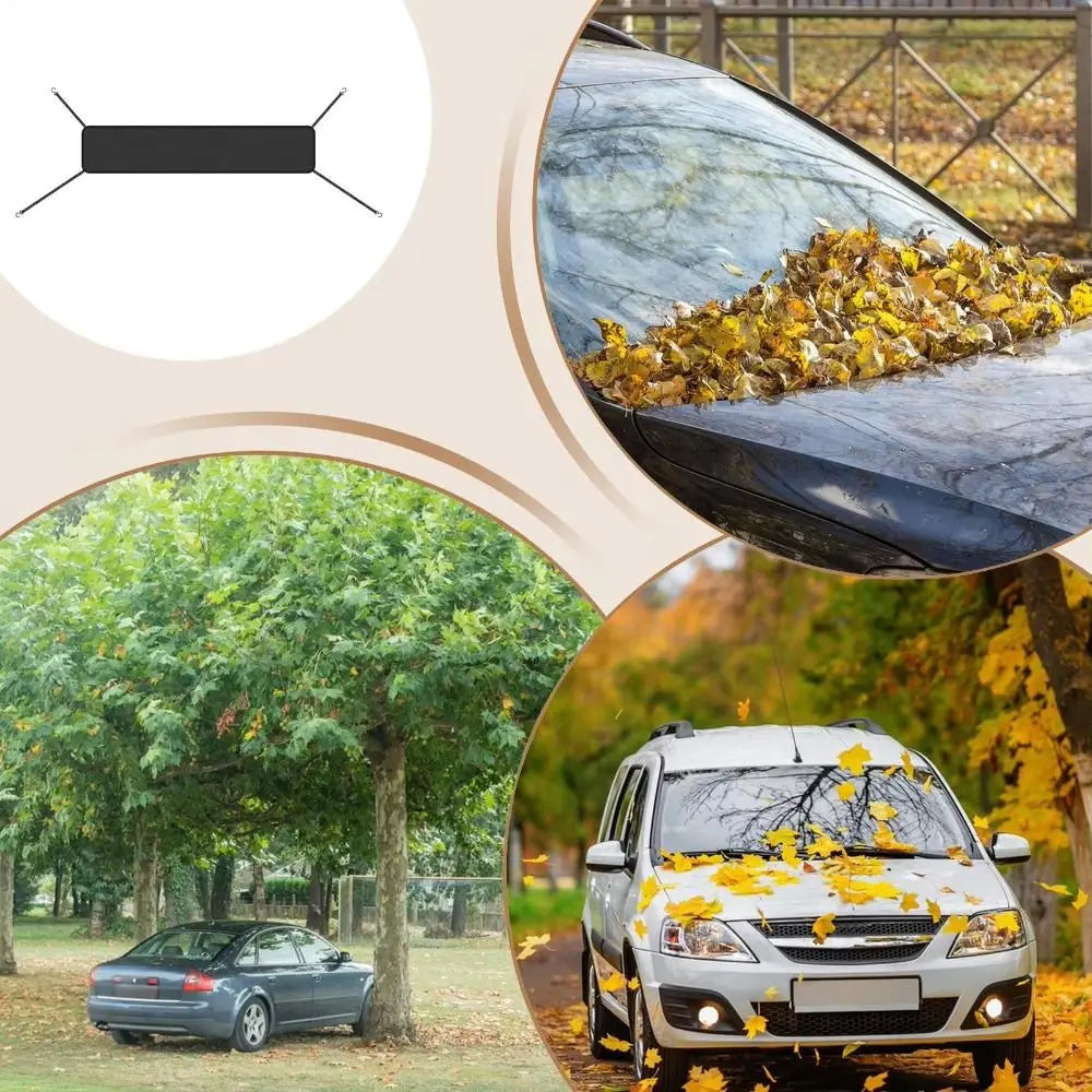Multifunctional Windshield Protector Anti-leaf Net Waterproof Cover Zpaxo