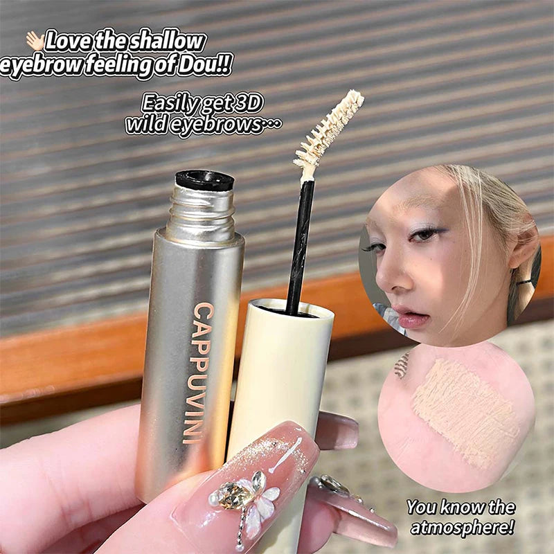 6 Colors Eyebrow Enhancer Dye Gel Natural Waterproof Lasting Eyebrow Dyeing Cream Mist Matte Wild Brow Enhancer Cream Makeup Zpaxo