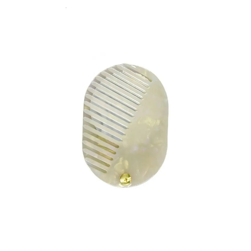 Simple Acetate Makeup Mirror Mini Anti static Mirror comb multifunctional Folding Hair comb Travel Zpaxo