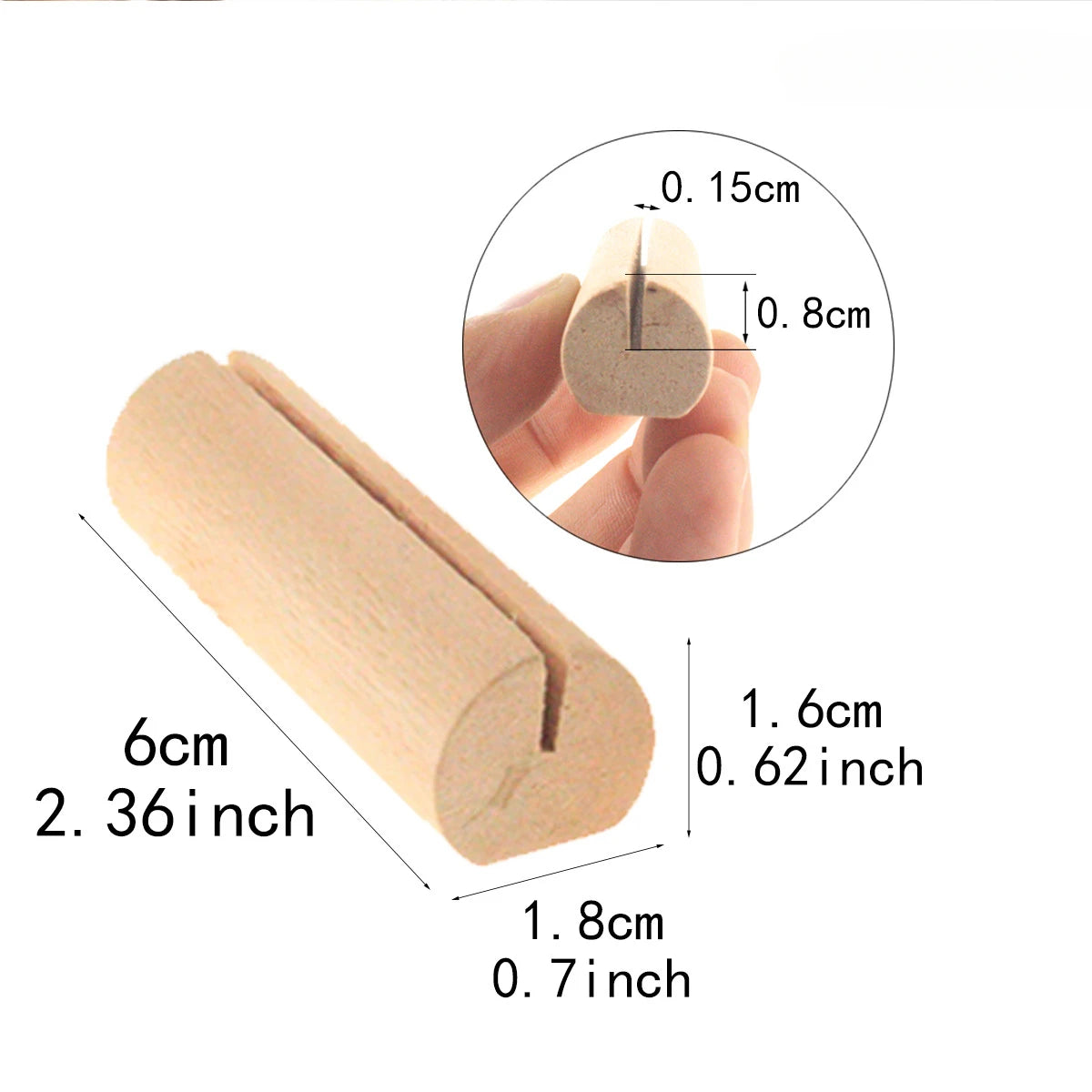 20 Wooden Table Number Stand Wedding Decoration Birthday Party Place