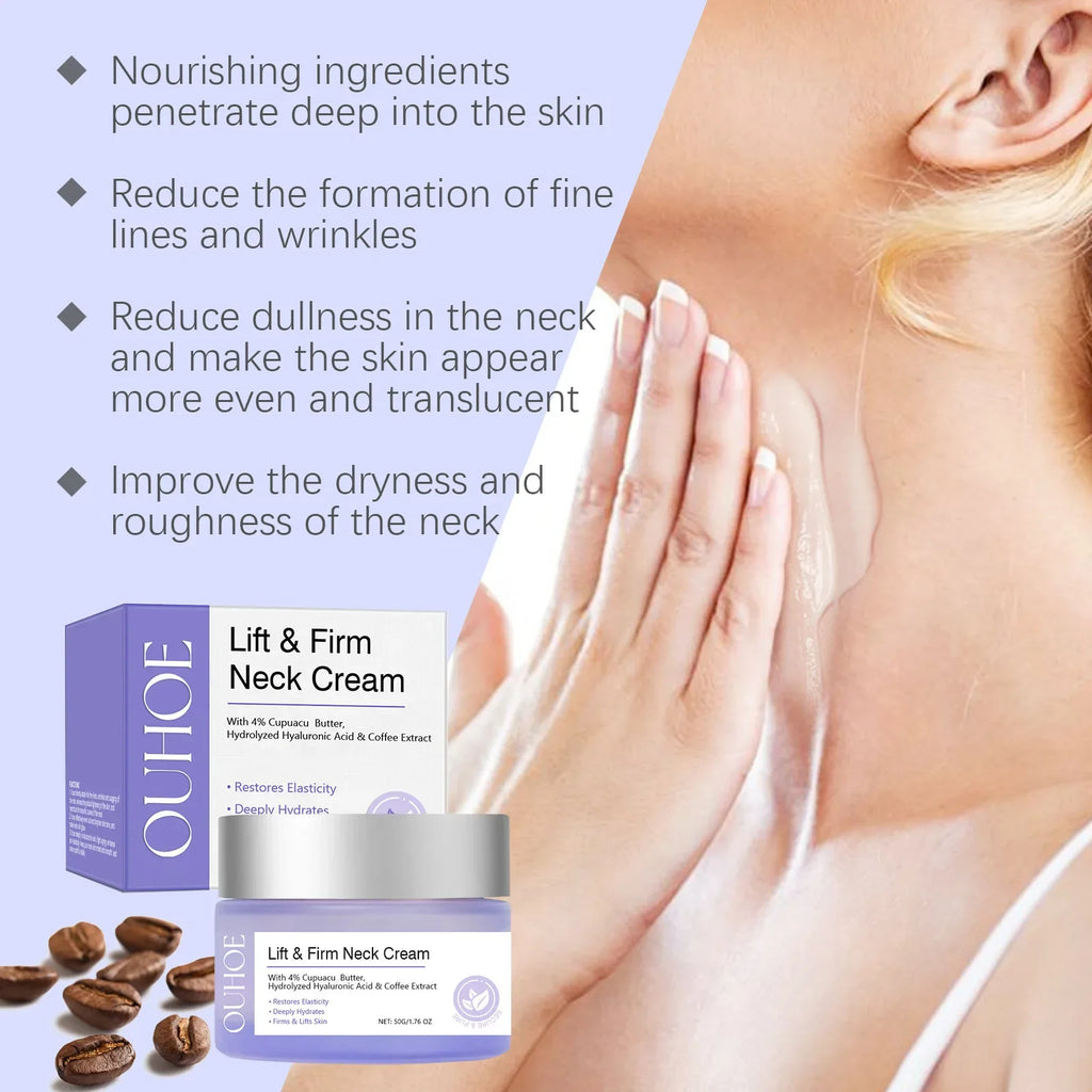 Ouhoe Neck Firming Cream – Lift, Tighten & Reduce Fine Lines Neck Firming Cream Zpaxo